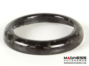 FIAT 500 Center Dashboard Button Trim Kit - Carbon Fiber FIAT 500 Center Dashboard Button Trim Kit - Carbon Fiber